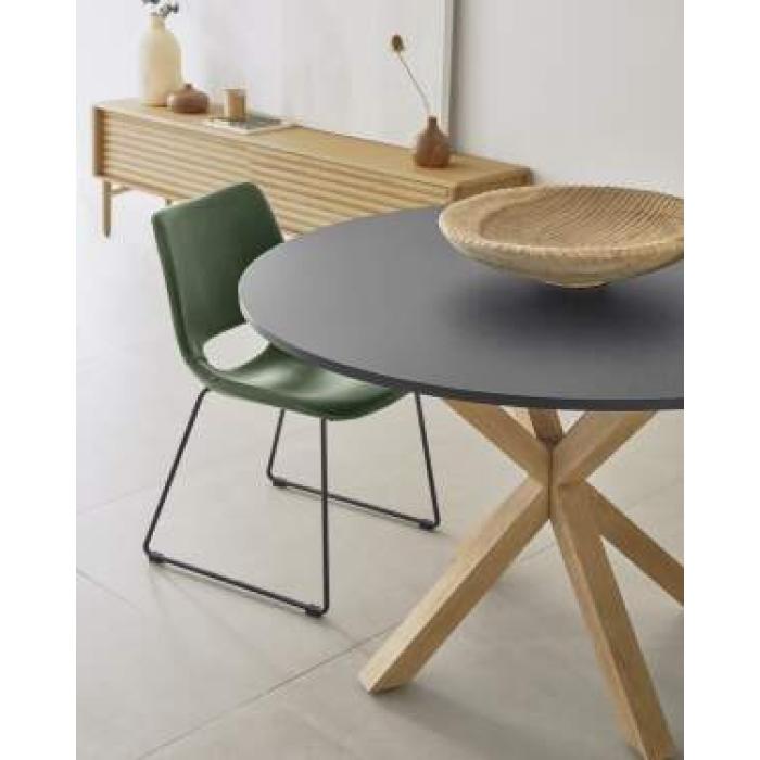 la-forma-zahara-dining – chair- leather-green-zahara étkezőszék-textilbőr-zöld-innoconceptdesign 6
