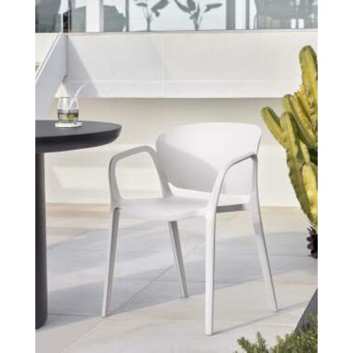 la forma- ania-outdoor- chair- white-ania- kültéri – szék – fehér-innoconceptdesign – 6