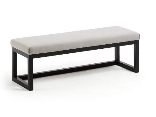 la forma- loya- bench – with – black- legs- grey- loya – pad – fekete-lábakkal- szürke-innoconceptdesign – 2
