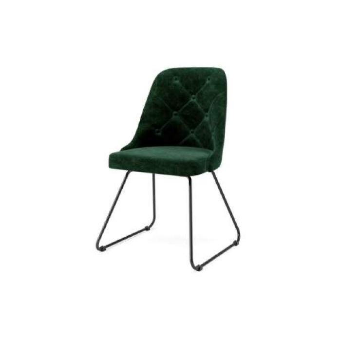 tenzo-lux-liam- velour-chair-green – black-lux liam- bársony – szék – zöld – fekete-innoconceptdesign-2
