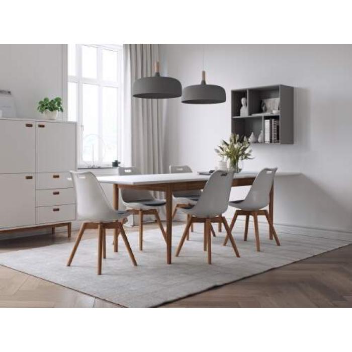 svea-extendable- dining table- white-svea - bővíthető-étkezőasztal- fehér-