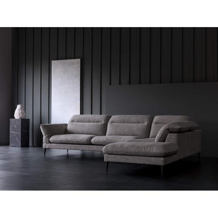 Salino 4 seater corner sofa with open end and adjustable back// Salino 4 személyes kanapé nyitott véggel