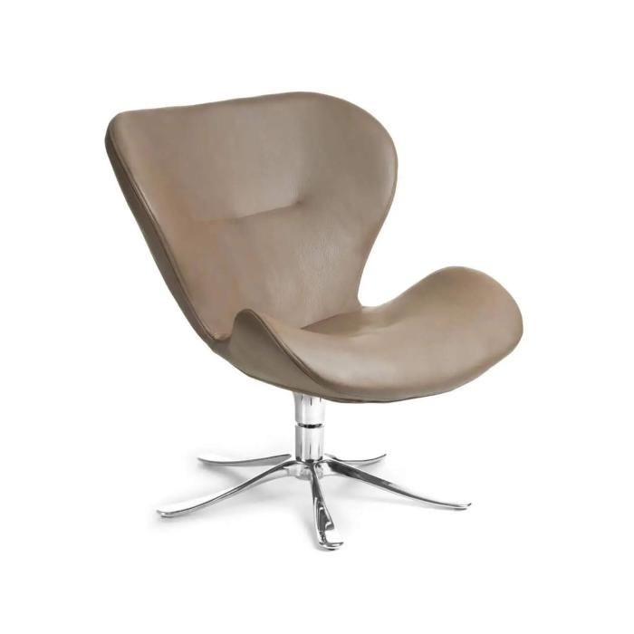 C2 conform-Daisy-design-armchair-swivel-leather-brown-fotel-forgos-bor-barna-innoconceptdesign-1