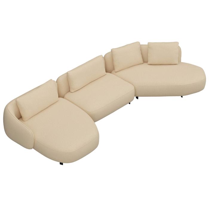 C2 furninova Orca 5 seater curved design sofa denali beige 5 szemelyes ives design kanape bezs innoconceptdesign 1