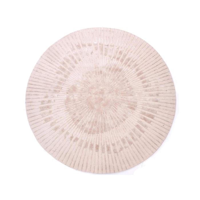Radius beige round carpet// Radius bézs kerek szőnyeg