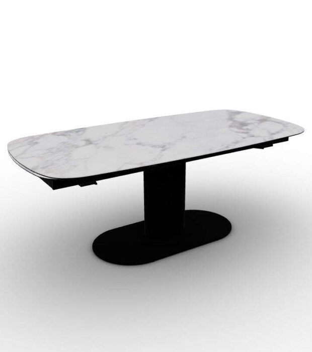 Calligaris cameo extendible dining table P31C top // Calligaris Cameo bővíthető étkezőasztal P31C márvány mintás kerámia asztallap